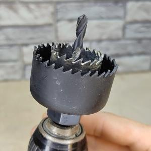 Расширить отверстие коронкой — фото 2